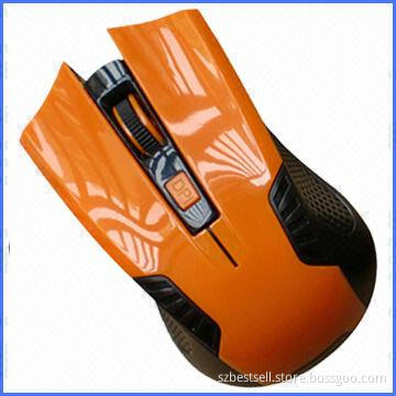 Mini USB mouse with 1500-3000/second scanning speed